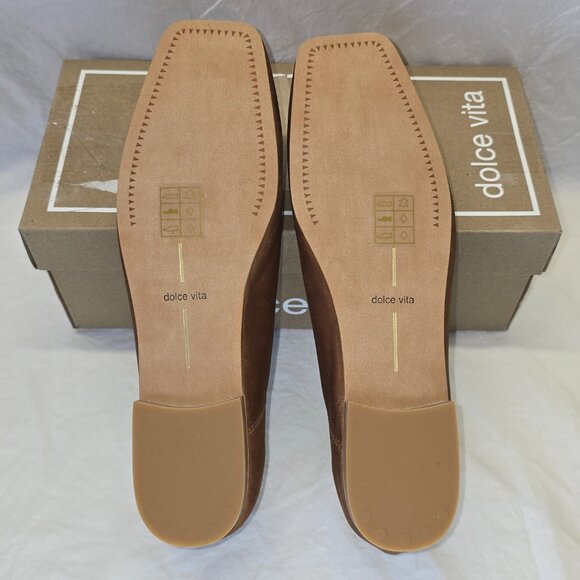 Dolce Vita Anisa Ballet Flats, Women's Size 9.5, Copper Metallic Suede, NIB - Picture 6 of 8